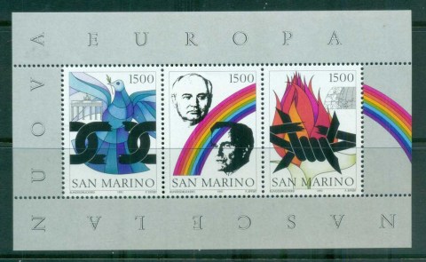 San-Marino-1991-New-Europe-MS-MUH