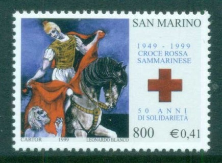 San-Marino-1999-Red-Cross-MUH