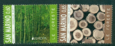 San-Marino-2011-EUROPA-Stamps-The-Forest-MUH
