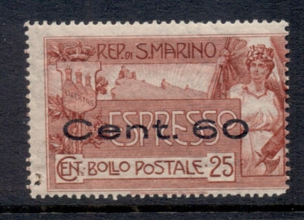 San-Marino-1923-Express-Post-Surcharge-MLH San-Marino-1923-Express-Post-Surcharge-MLH