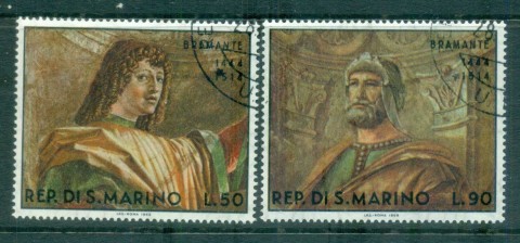 San-Marino-1969-Paintings-by-Bramante-CTO