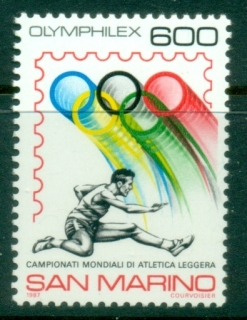 San-Marino-1987-Olymphilex-MUH