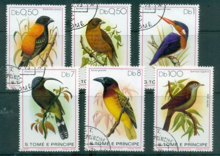 Sao-Tome-et-Principe-1979-Birds-CTO