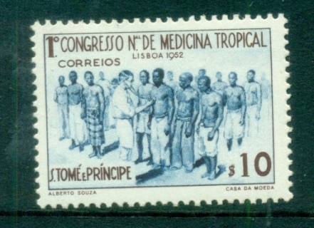 Sao-Tome-et-Principe-1952-Medicinal-Congress-MLH