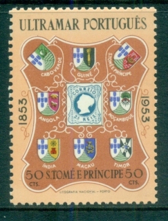 Sao-Tome-et-Principe-1953-Stamp-Centenary-MUH