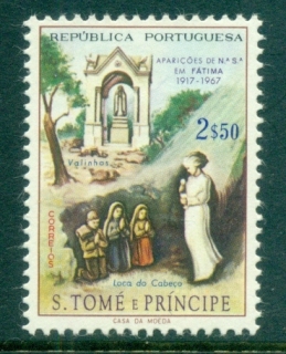 Sao-Tome-et-Principe-1967-Apparition-of-Virgin-Mary-MLH