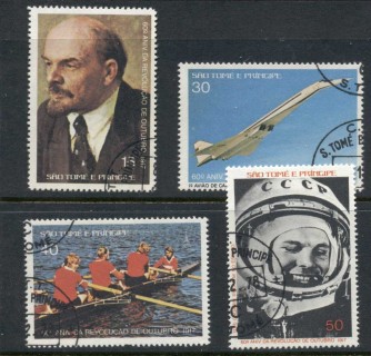 Sao-Tome-et-Principe-1977-October-Revolution-Lenin-CTO