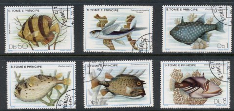 Sao-Tome-et-Principe-1979-Fish-CTO