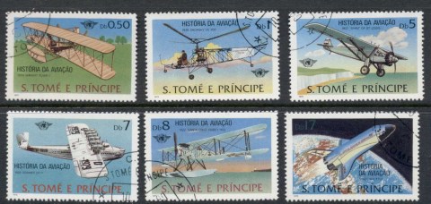 Sao-Tome-et-Principe-1979-History-of-Aviation-CTO