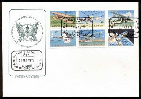 Sao-Tome-et-Principe-1979-History-of-Aviation-FDC