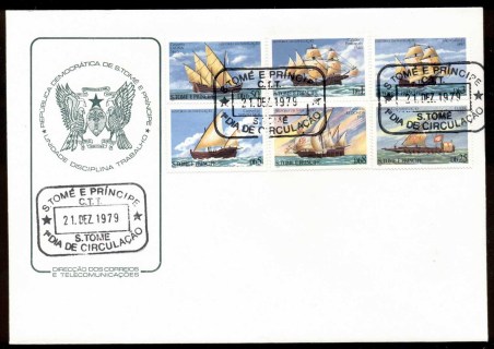 Sao-Tome-et-Principe-1979-History-of-Navigation-FDC