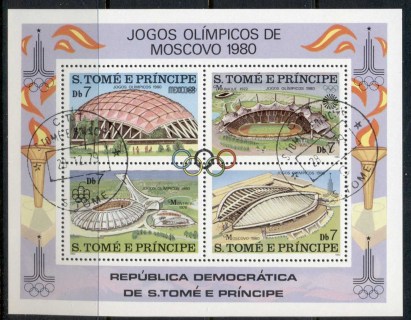 Sao-Tome-et-Principe-1980-Olympic-Venues-MS-CTO