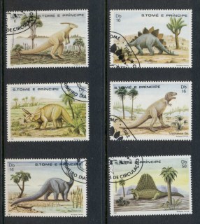 Sao-Tome-et-Principe-1982-Prehistoric-Animals_1