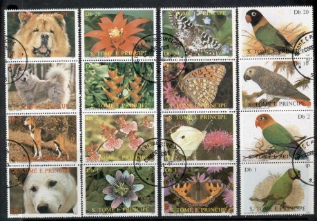 Sao-Tome-et-Principe-1987-Flora-Fauna