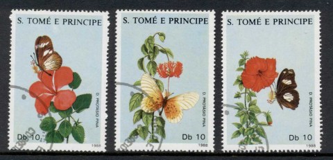 Sao-Tome-et-Principe-1988-Flowers-CTO