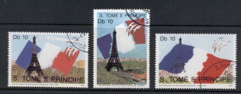 Sao-Tome-et-Principe-1989-French-revolution-Bicentenary-CTO