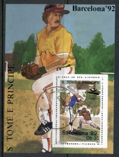 Sao-Tome-et-Principe-1989-Summer-Olympics-Barcelona-Baseball-MS-CTO