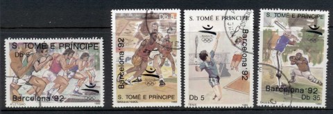 Sao-Tome-et-Principe-1989-Summer-Olympics-Barcelona-CTO