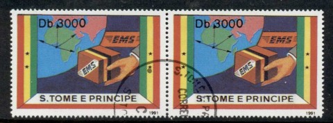 Sao-Tome-et-Principe-1991-Express-Mail-Service-pr-CTO