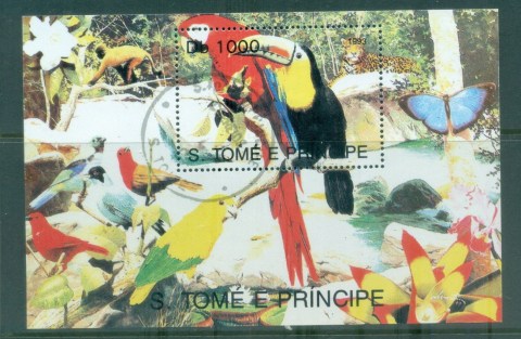 Sao-Tome-et-Principe-1993-Birds