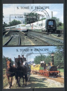 Sao-Tome-et-Principe-1993-Locomotives