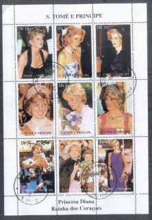 Sao-Tome-et-Principe-1998-Princess-Diana-In-Memoriam-sheetlet-CTO