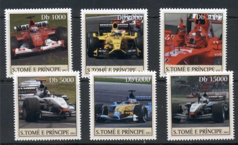 Sao-Tome-et-Principe-2003-Racing-cars-MUH