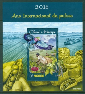 Sao-Tome-et-Principe-2016-International-year-of-Pulses-MS-MUH