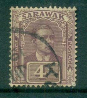 Sarawak-1918-23-Sir-Charles-Vyner-Brooke-4c-FU-lot82172