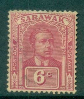 Sarawak-1928-29-Sir-Charles-Vyner-Brooke-6c-MLH-lot82175