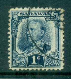 Sarawak-1932-Sir-Charles-Vyner-Brooke-1c-FU-lot82180