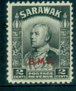 Sarawak-1945-Sir-Charles-Vyner-Brooke-Opt-BMA-2c-MUH-lot82224