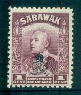 Sarawak-1947-Sir-Charles-Vyner-Brooke-Opt-GVIR-1c-MLH-lot82234