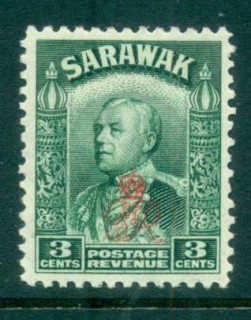 Sarawak-1947-Sir-Charles-Vyner-Brooke-Opt-GVIR-3c-MH-lot82241