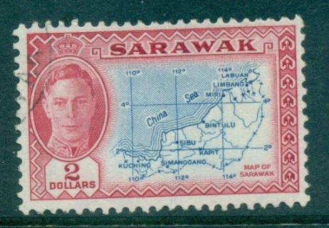 Sarawak-1950-KGVI-Pictorial