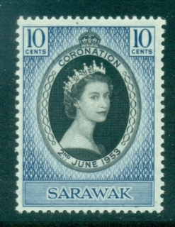 Sarawak-1953-QEII-Coronation-MUH