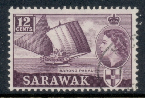 Sarawak-1955-57-QEII-Pictorial-12c-FU