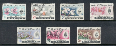 Sarawak-1965-Flowers-FU