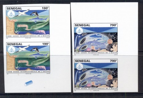 Senegal 1998 Intl Year of the Ocean 190.790f pr IMPERF