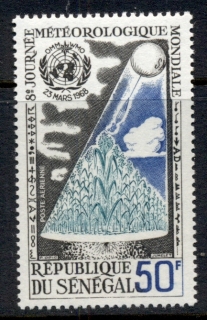 Senegal 1968 World Meterological Day