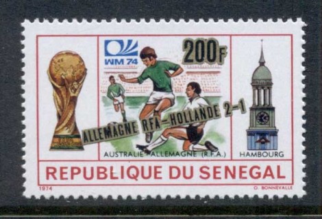 Senegal 1974 World Cup Soccer Munich Opt Germany Hollande