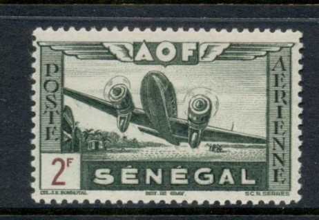 Senegal 1942 Airmail 2f