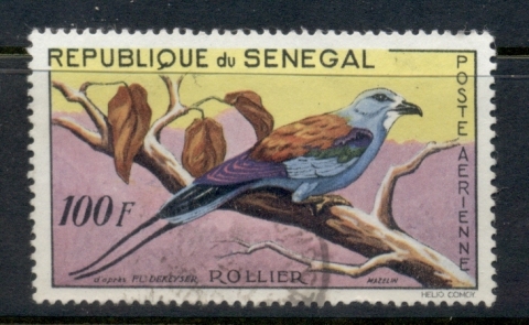 Senegal 1960 Birds 100f