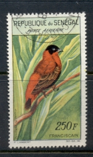 Senegal 1960 Birds 250f