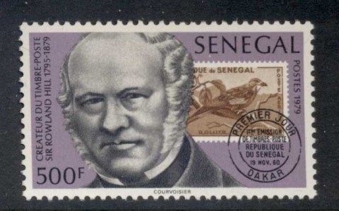 Senegal 1979 Sir Rowland Hill Death Centenary