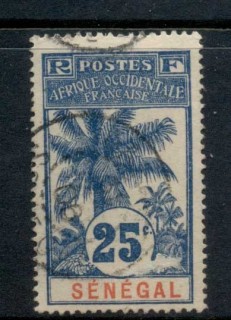 Senegal 1906-07 Oil Palms 25c