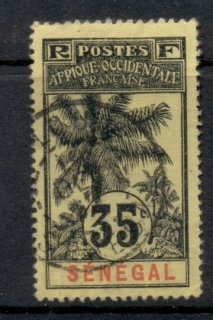 Senegal 1906-07 Oil Palms 35c