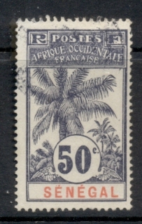 Senegal 1906-07 Oil Palms 50c