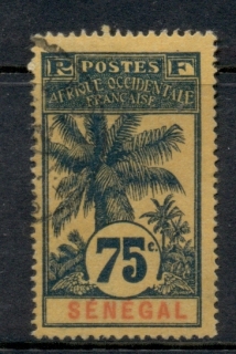 Senegal 1906-07 Oil Palms 75c