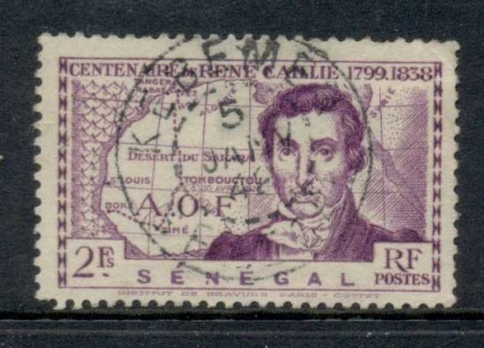 Senegal 1939 Caillie 2fr